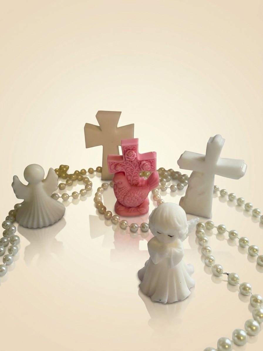 Jabones Detalle · Bautizo y Comunión — Detalles · Aromas con Encanto